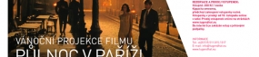 VÁNOČNÍ PROJEKCE FILMU PŮLNOC V PAŘÍŽI VE VILE TUGENDHAT
