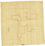 441-4 Detail plan of the chimney foundation and foundation S23