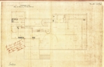 441-25 Plan for distribution of the sewer pipeline (ground floor, 2nd level)