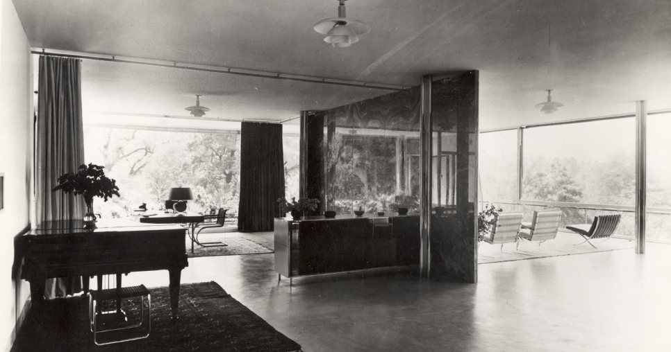 Main living area, 1930s