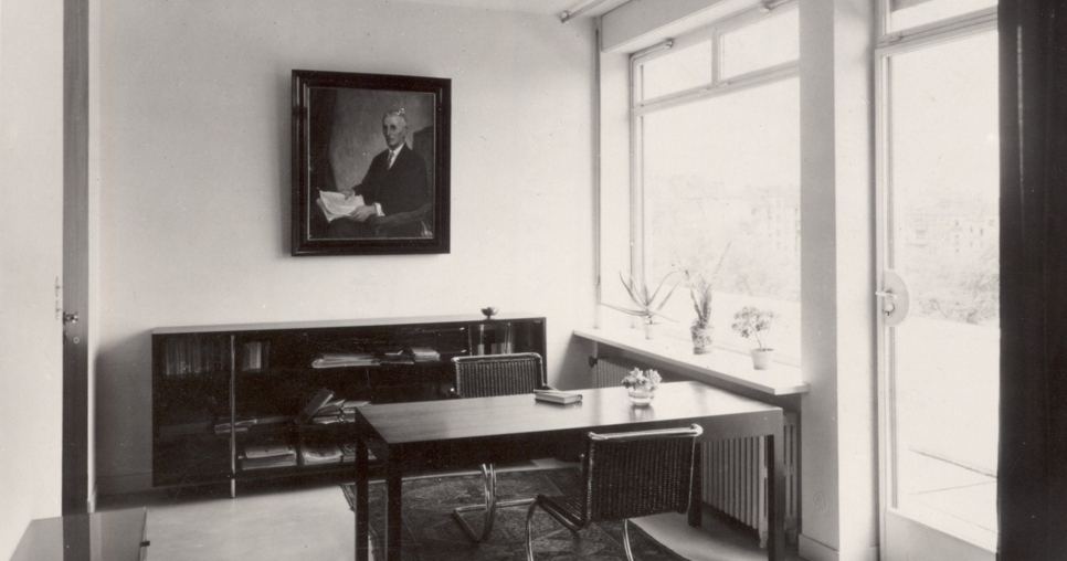 Bedroom of Fritz Tugendhat, 1930s