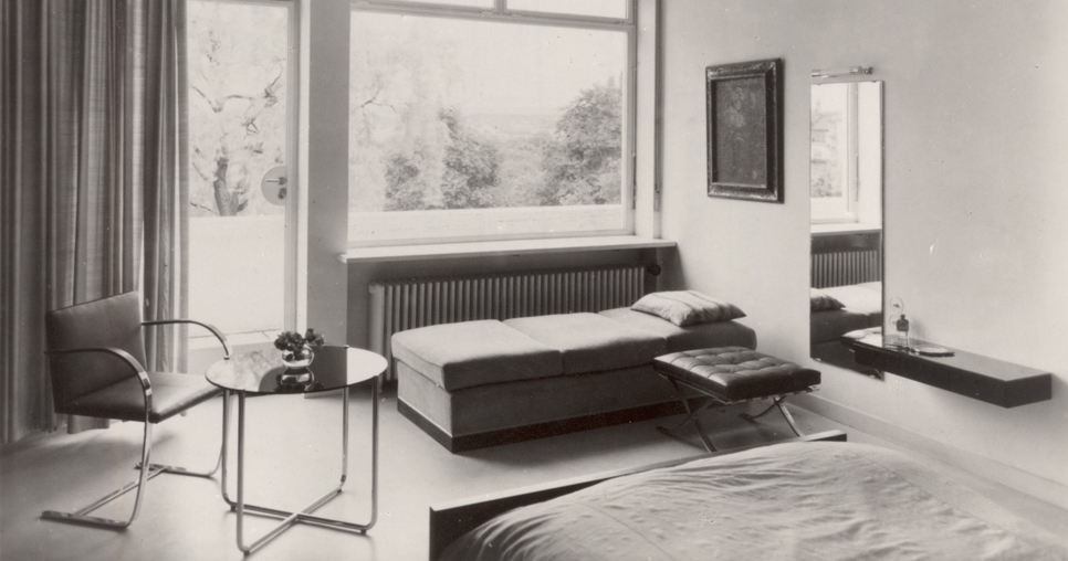 Bedroom of Grete Tugendhat, 1930s