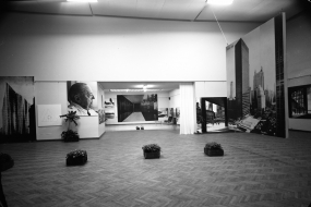 Výstava životního díla Ludwiga Miese van der Rohe v brněnském Domě umění, 20. prosince 1968 - 26. ledna 1969, foto: Buček, NPÚ - ÚOP Brno
