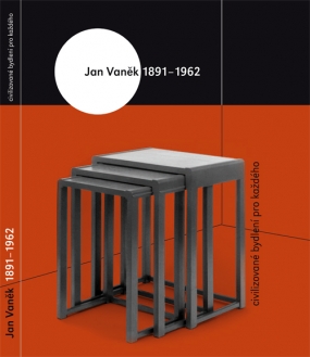 Obálka publikace JIndřicha Chatrného (ed.),  Jan Vaněk 1891–1962, civilizované bydlení pro každého, Brno: Muzeum města Brna 2008